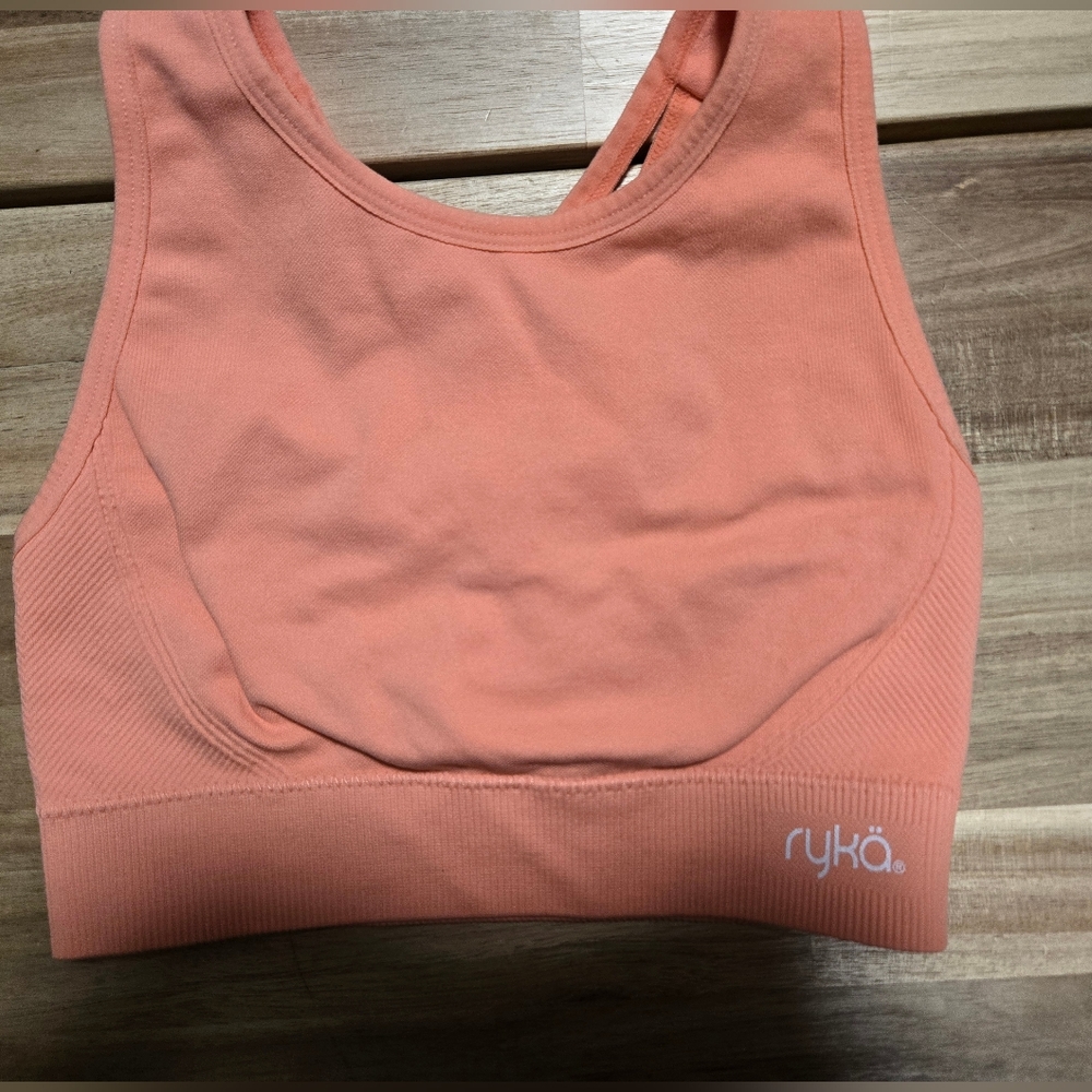 Rykä Coral Strappy Medium Support Performance Compression Sports Bra Size Small